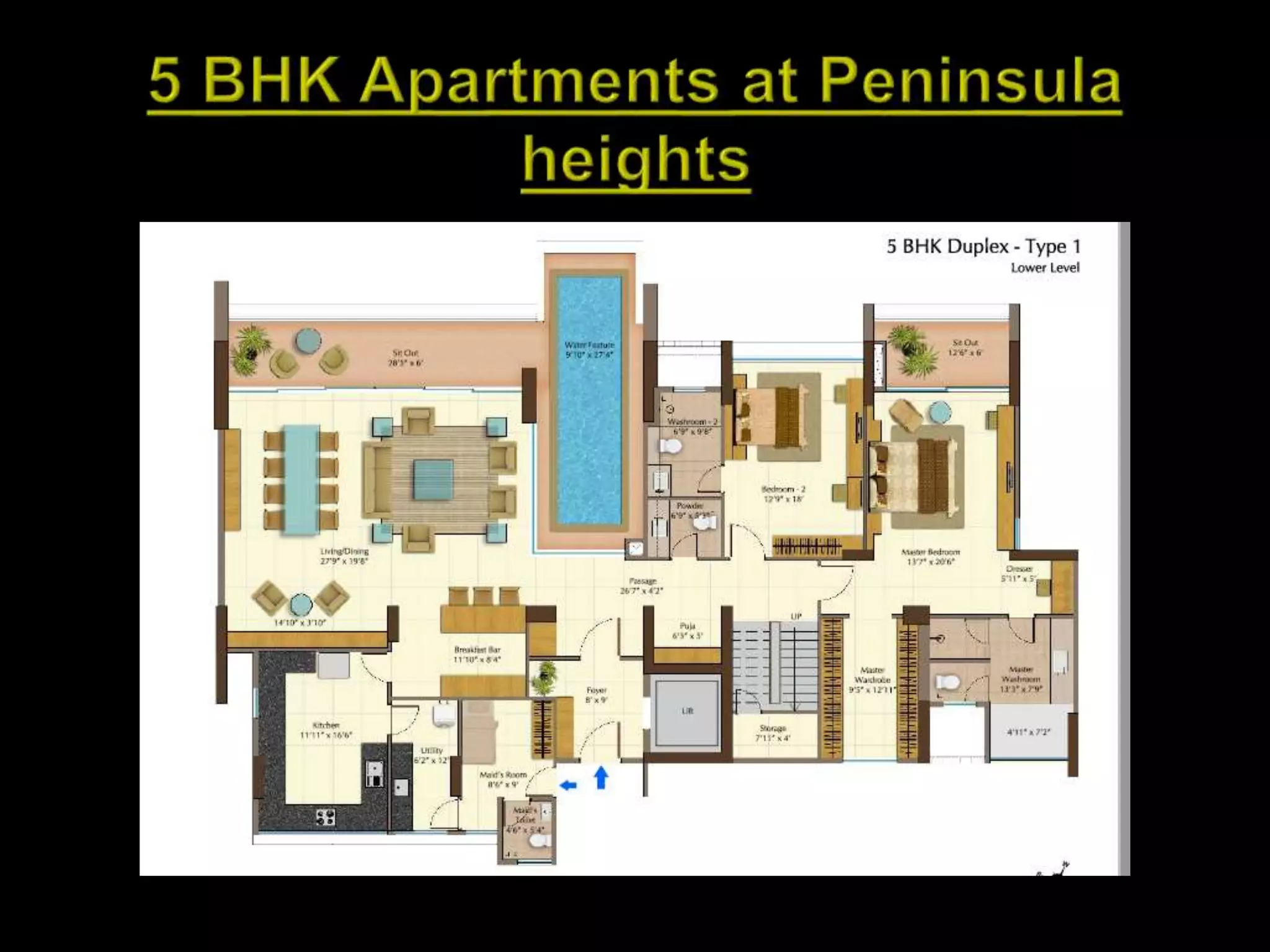 Peninsula Heights master plan — site layout