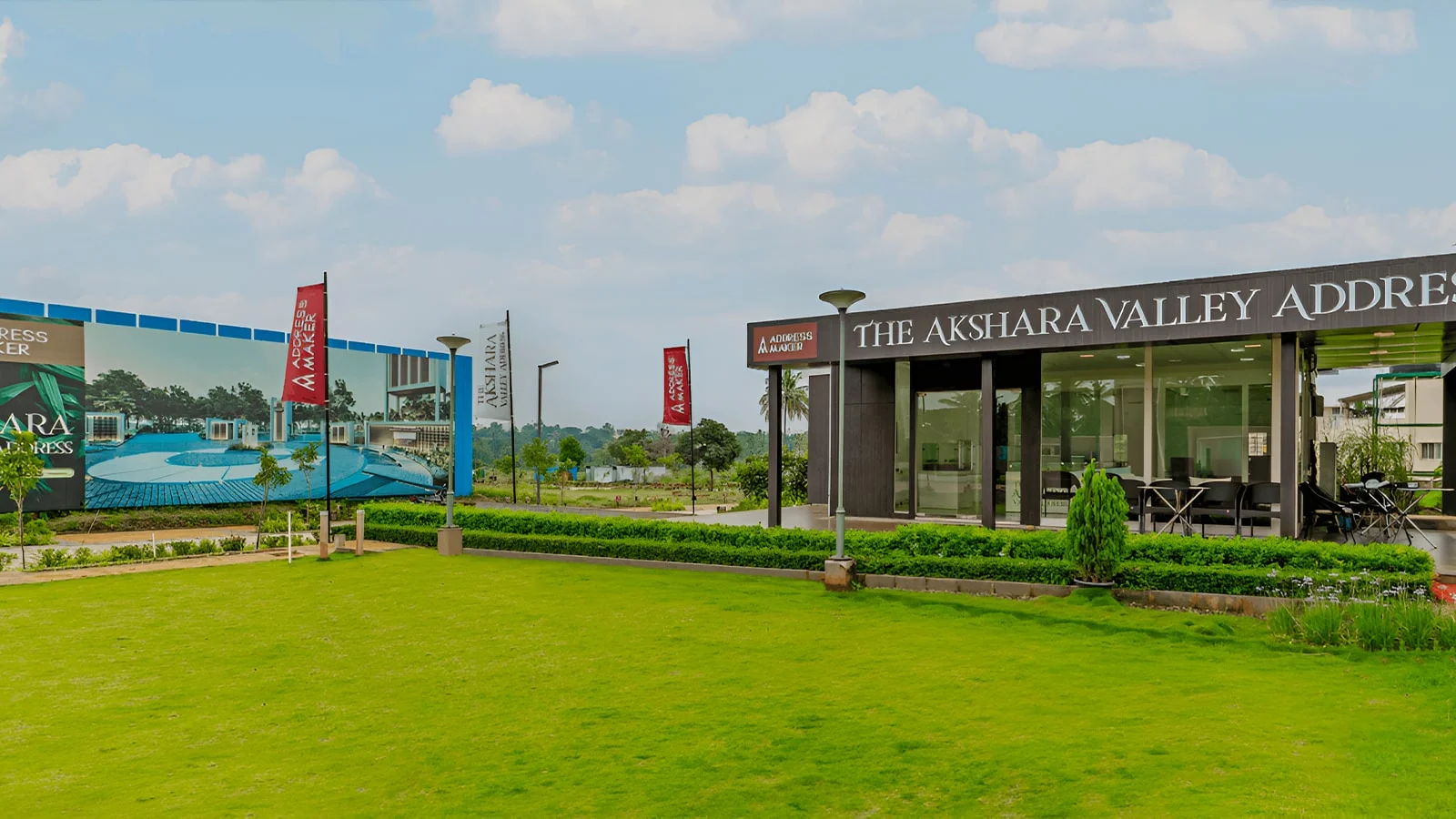 the Akshara Valley Address project elevation