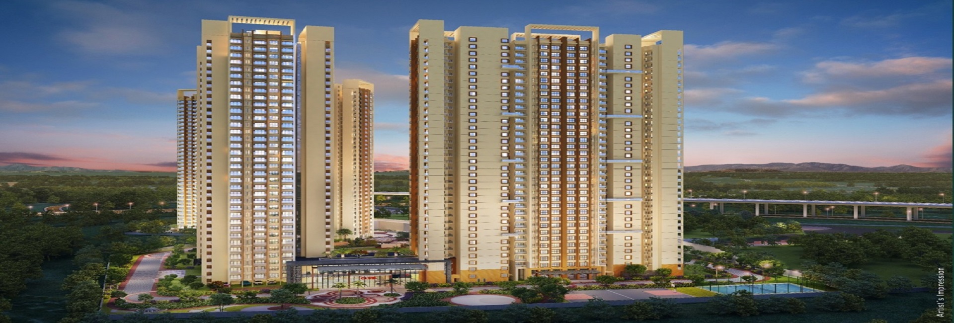 Hiranandani Devanahalli project elevation