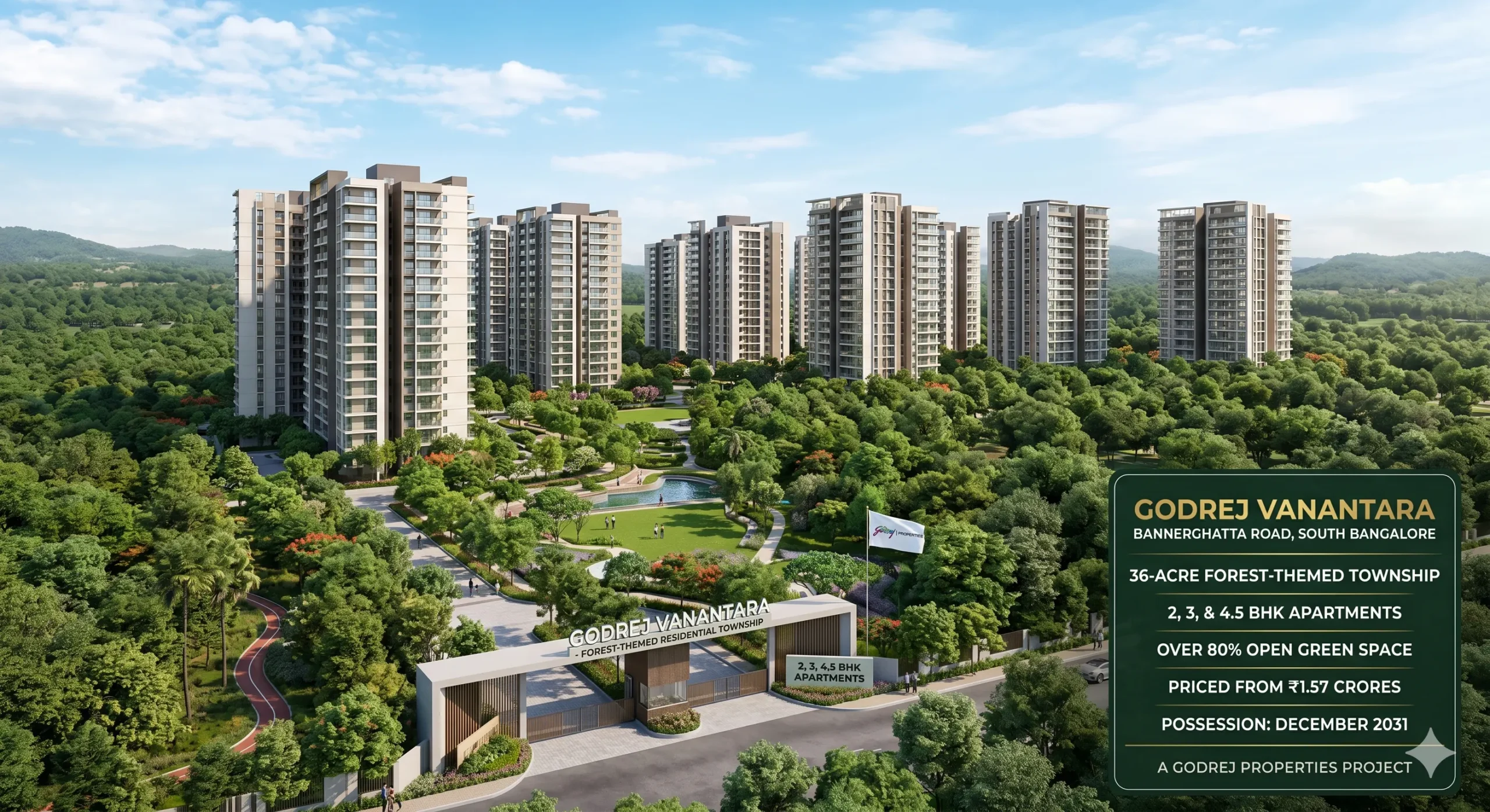 Godrej Vanantara Review | Godrej Properties Hommadevanahal Bangalore | Brickplot project elevation