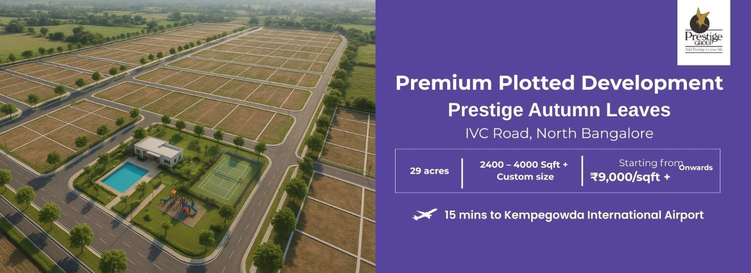 Prestige Autumn Leaves master plan — site layout