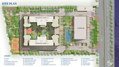 Bren Aspera master plan — site layout
