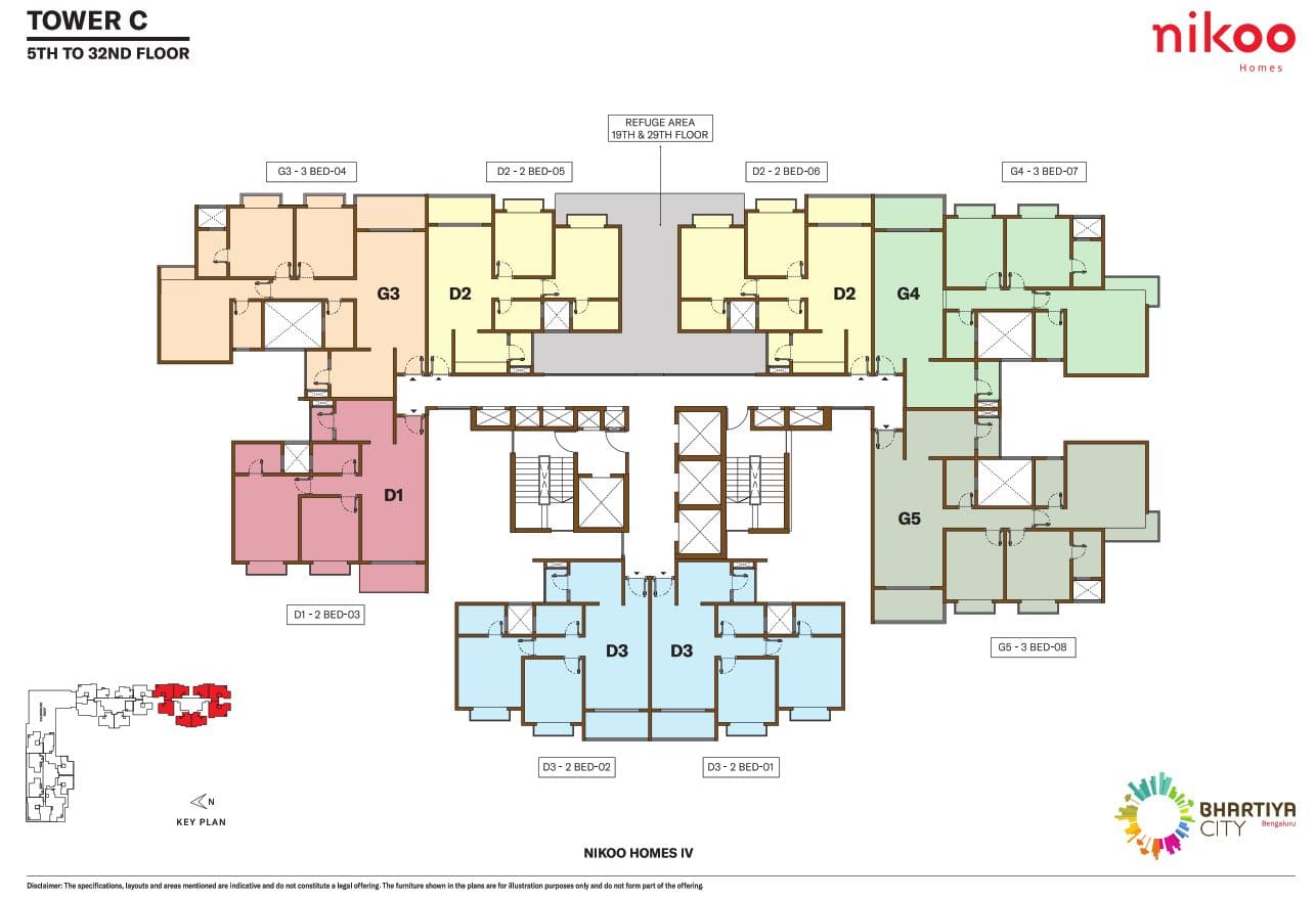 Nikoo Homes 4 master plan — site layout