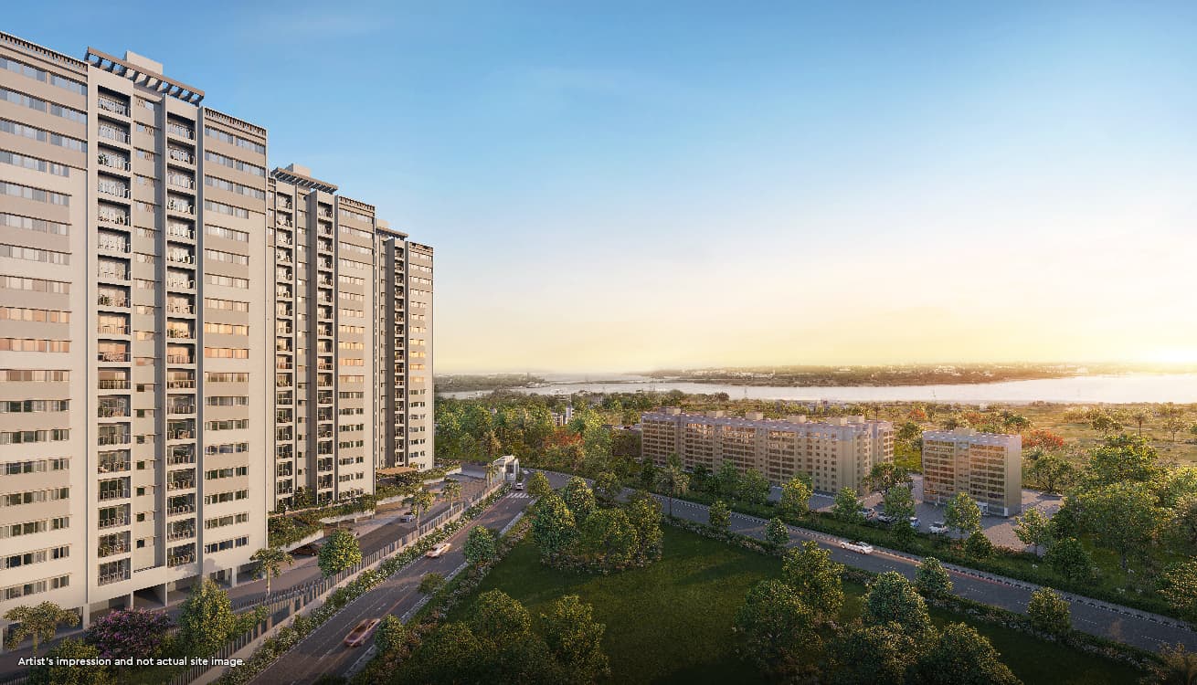 Godrej Azure Review 2026 — Price, RERA & Score | Brickplot project elevation