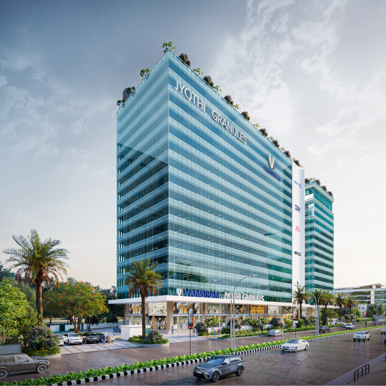Vamsiram Newmark Review 2026 — Price, RERA & Score | Brickplot project elevation