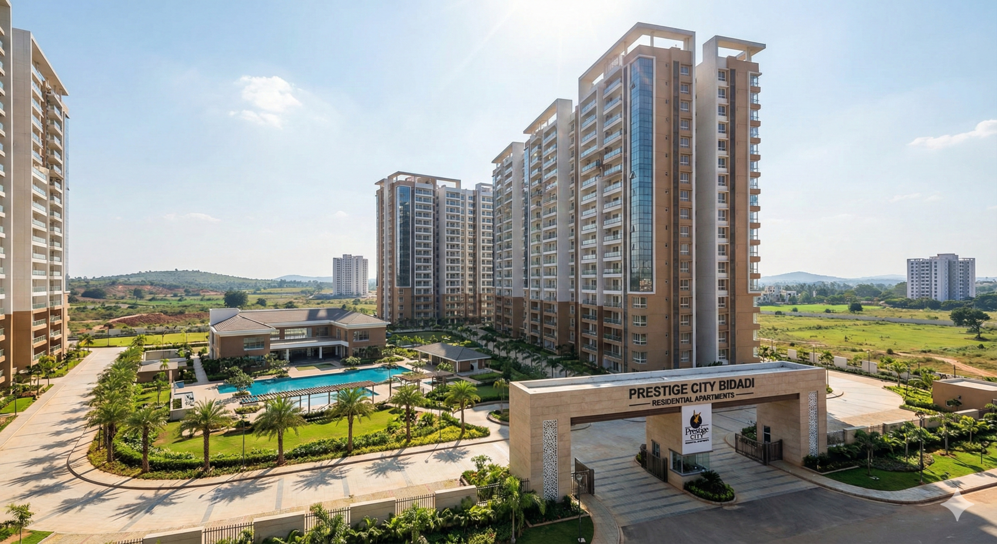 Prestige City project elevation