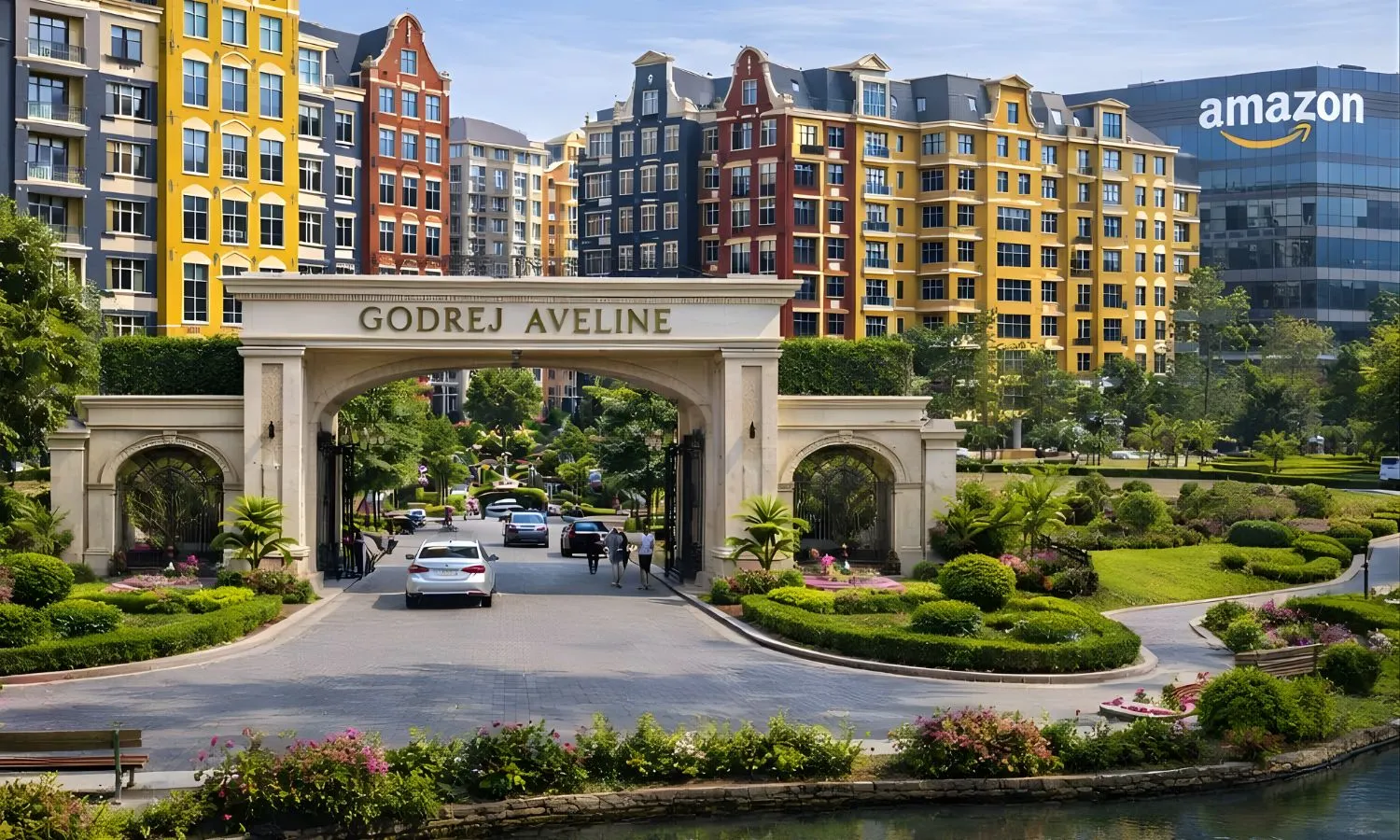 Godrej Aveline Yelahanka Airport project elevation