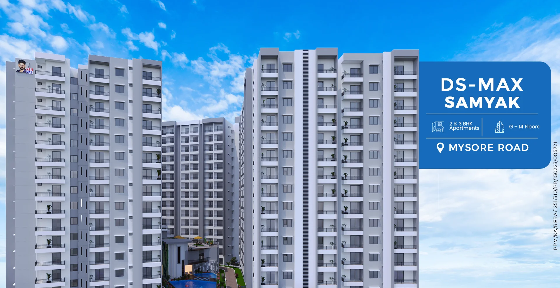 DS Max Samyak Review | Kengeri Bangalore | Brickplot project elevation