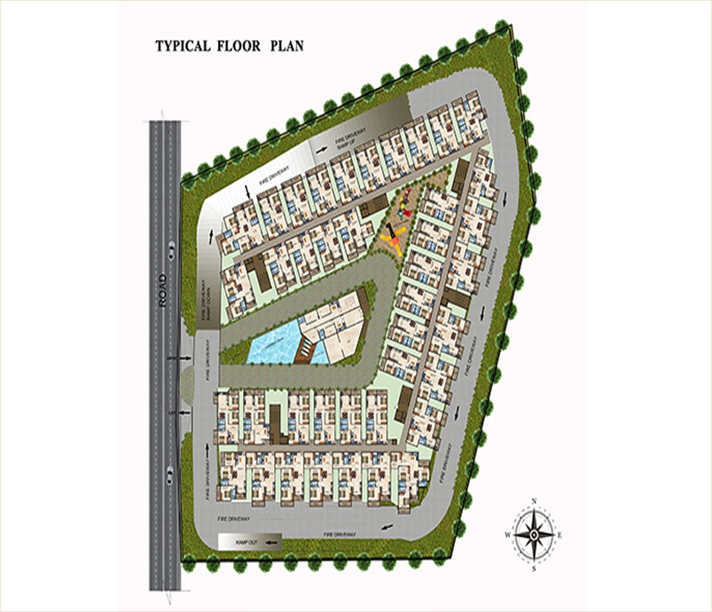 DS Max Samyak master plan — site layout