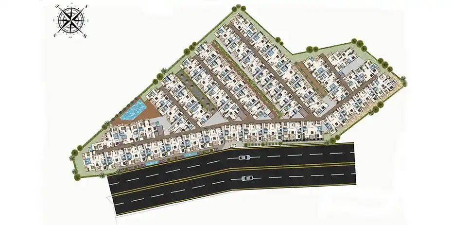 DS Max Sista Grand master plan — site layout