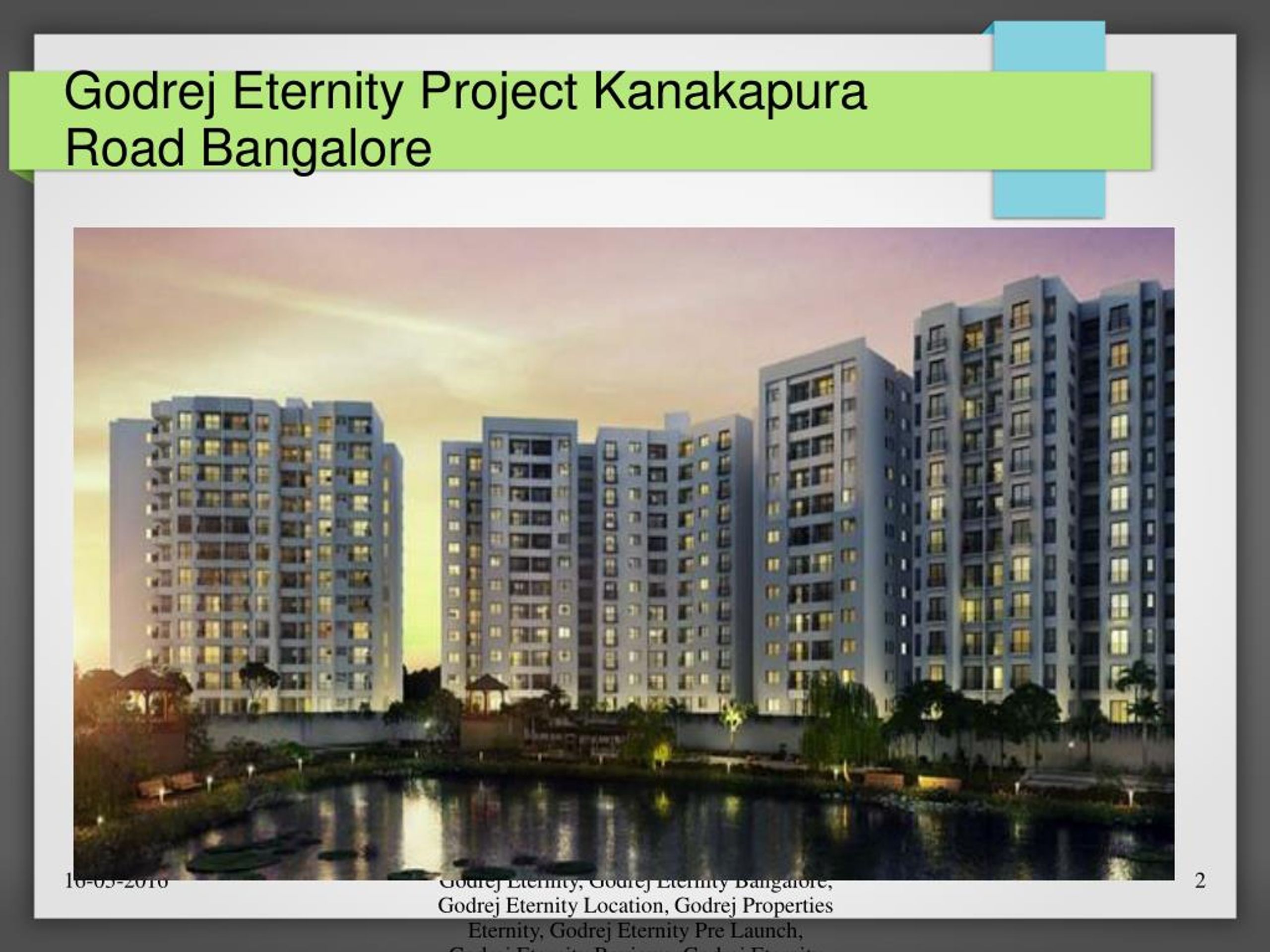 Godrej Eternity — project photograph