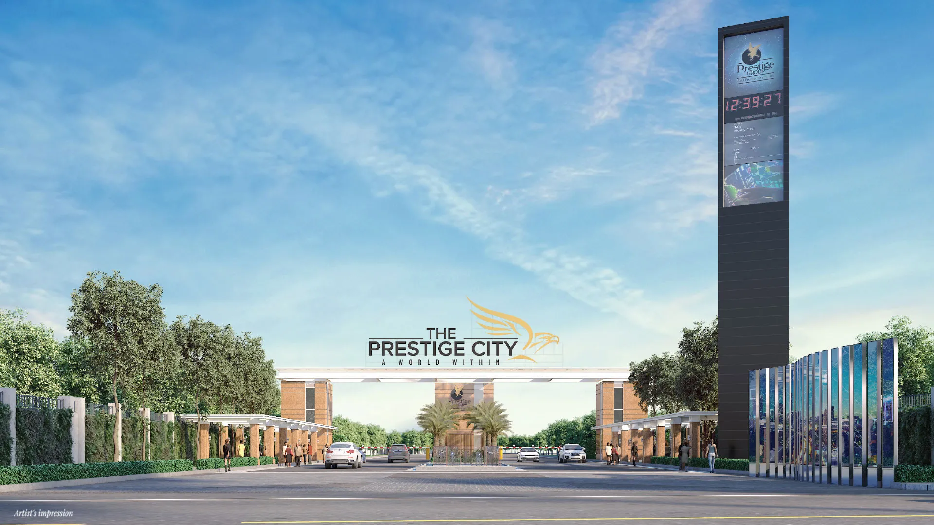 Prestige City Sarjapur Road Review 2026 — Price, RERA & Score | Brickplot project elevation